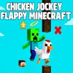 Pollo Jockey Flappy Minecraft