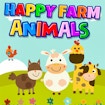 Animales de granja felices