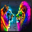 Rompecabezas de leones