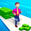 Carrera de pila de dinero 3D