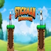 Enfrentamiento de stickman